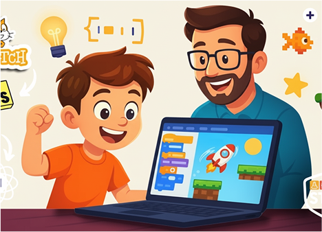 Curso de Scratch para crianças